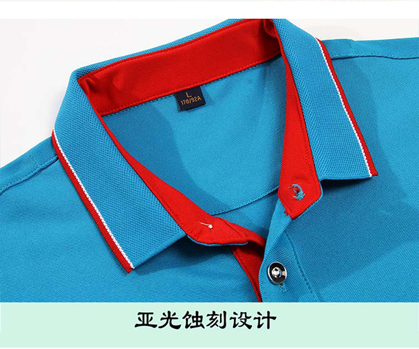 高尔夫棉T恤亚光蚀刻设计