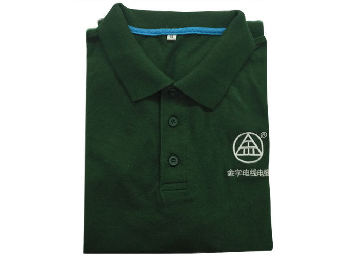 POLO衫定制 POLO衫厂家正面展示