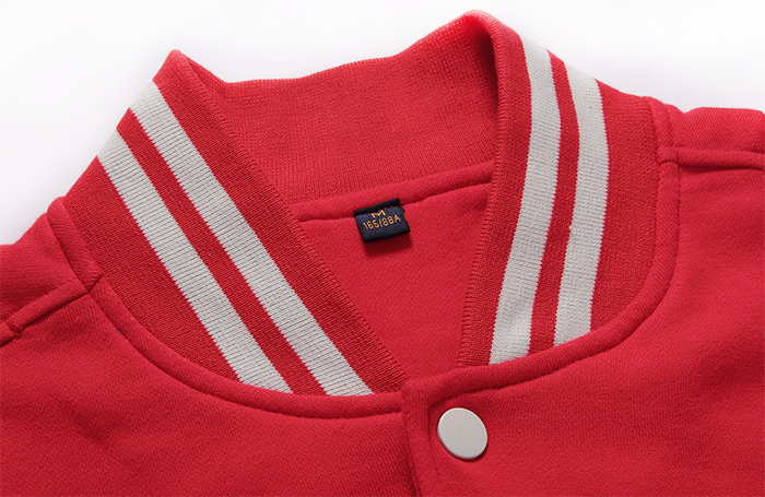 棒球服定做 领口细节图