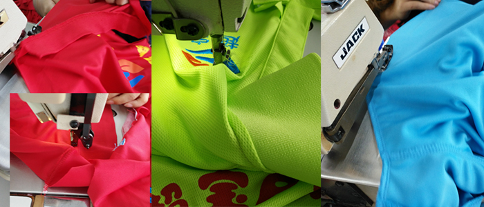 POLO衫定制制作过程图