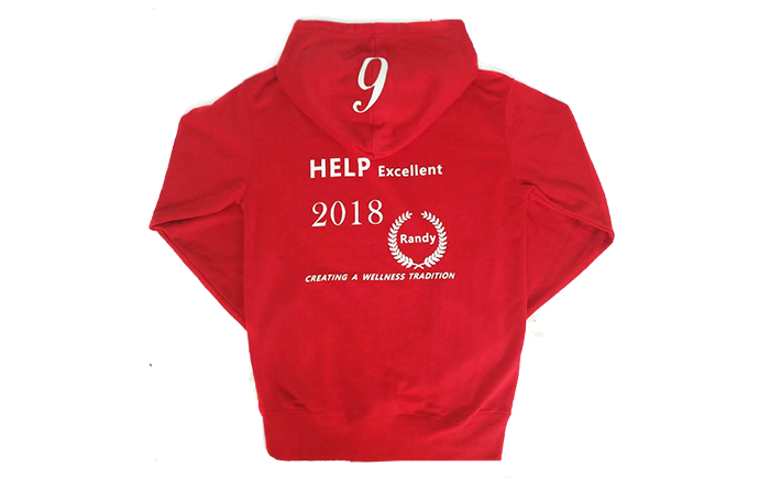 卫衣定做厂家 背面图