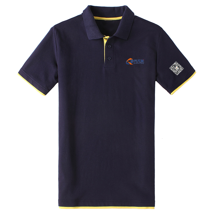 定制POLO衫平铺图