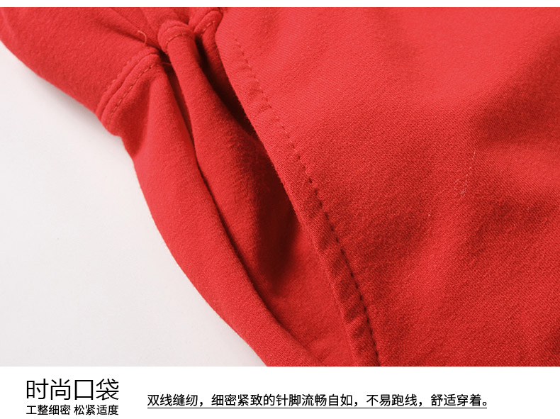 男款卫裤订制口袋细节_06