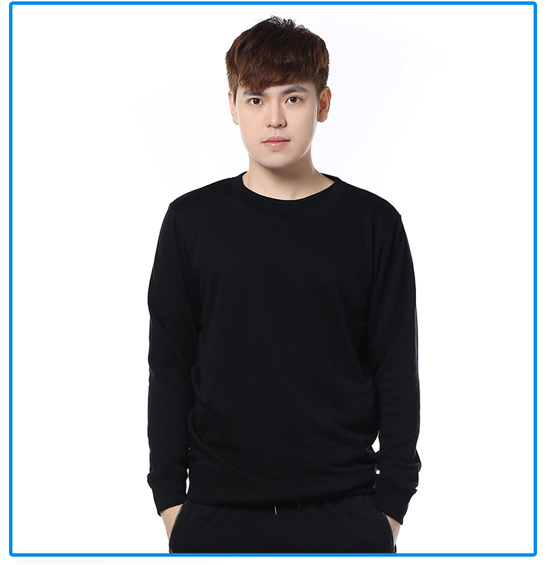 500G圆领卫衣定做模特男_05